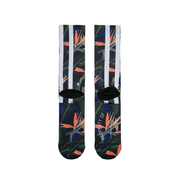 Stance Trackies Floral Socks - Picture 3 of 3